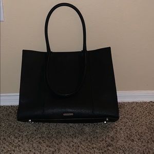 Rebecca minkoff black Large leather tote